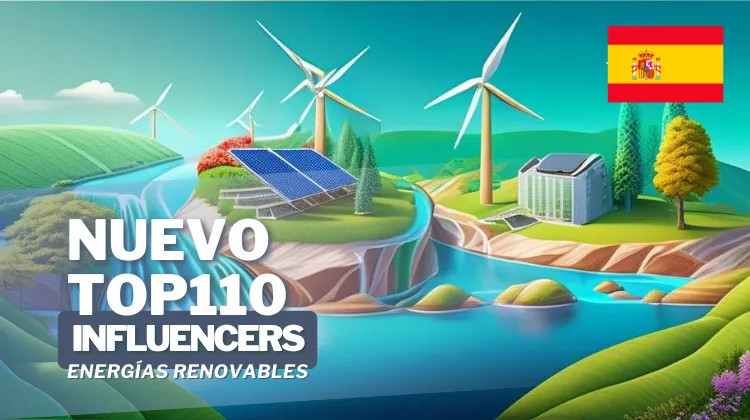 Cover for Top 110 renewable energy influencers with the most followers on LinkedIn